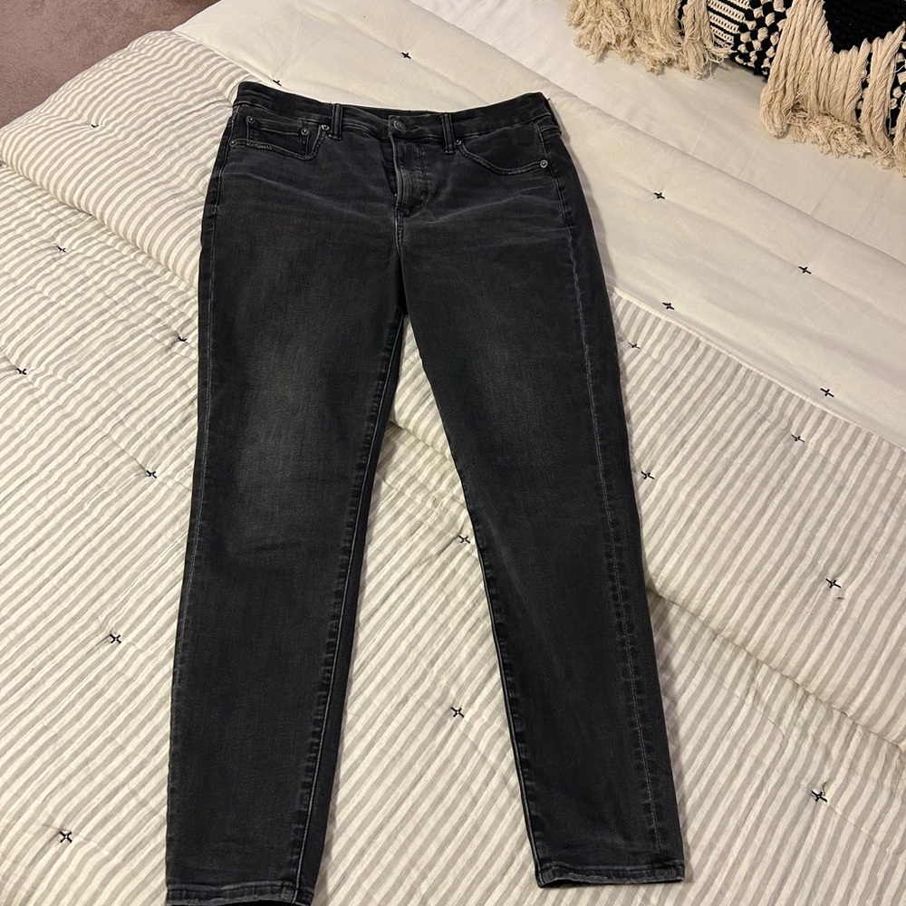 American Eagle Outfitters Black Straight Leg Jeans